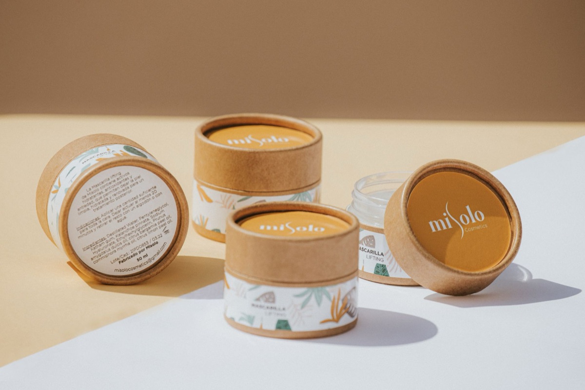 Natural vegan beauty products with botanical ingredients.